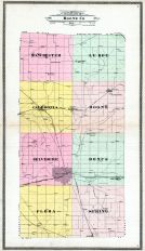 County Outline Map, Boone County 1905